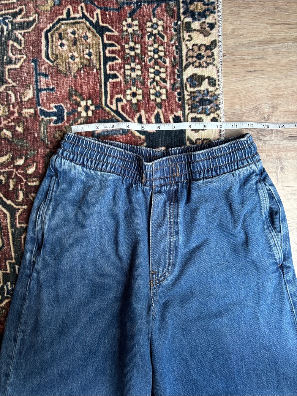 COS Wide-Leg Jeans in Blue Denim - Picture 3 of 7